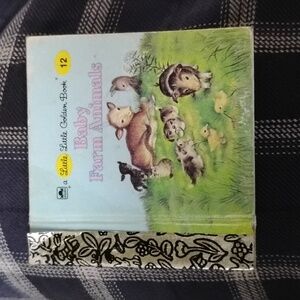 LITTLE Litle Golden Book Mini BABY FARM ANIMALS #12